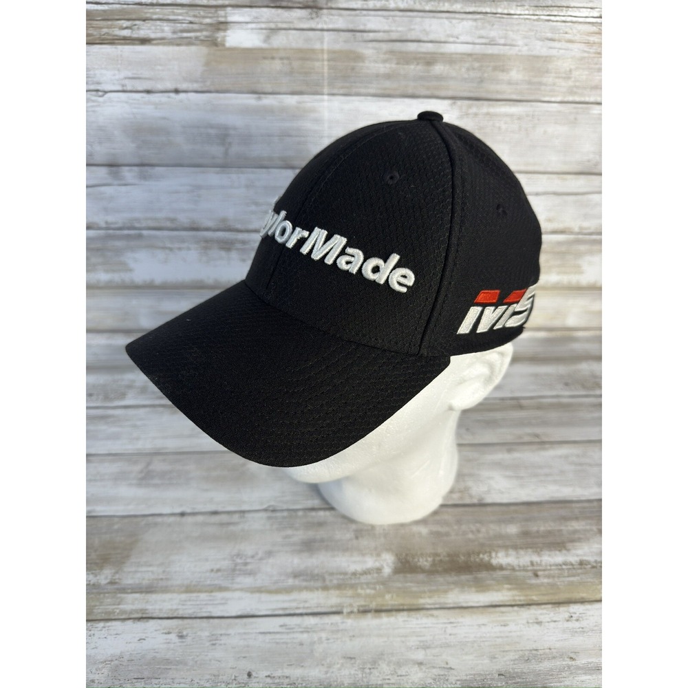 TaylorMade New Era M3/TP5 ‎ Black Flex Fitted Hat Small Medium